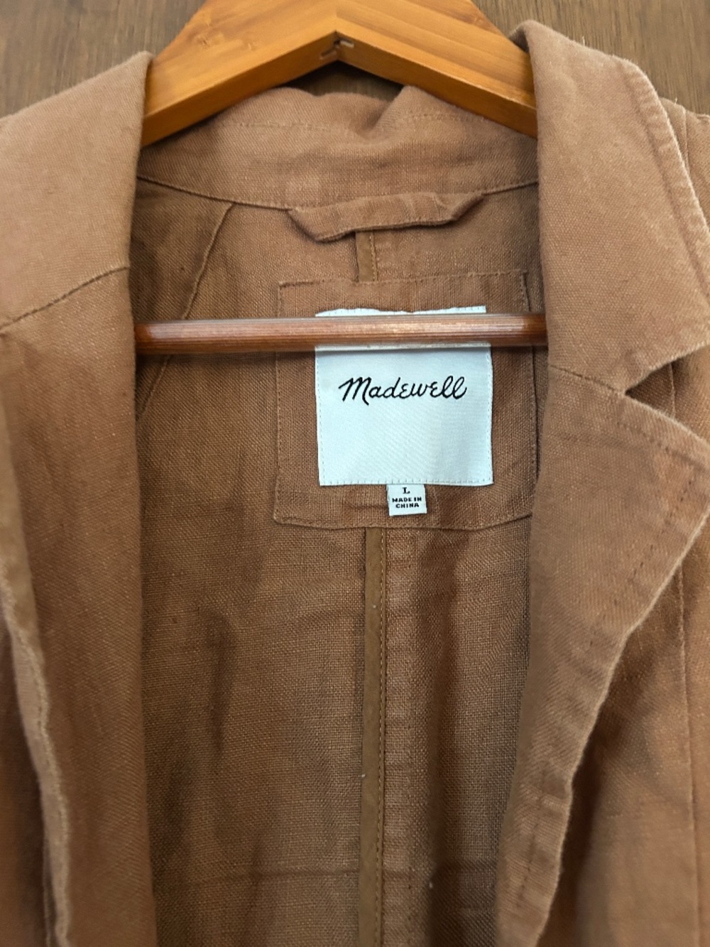 Madewell Dorset linen blazer - Picture 7 of 8